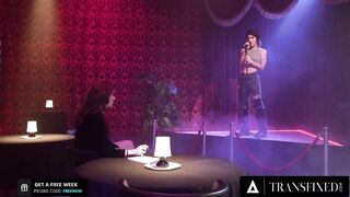 Trans - Cabaret Club Owner Ariel Demure Fucks Newbie Singer Brooklyn Gray And Cums On Her Pussy