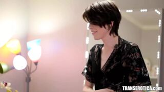 Dream Trans Autumn Rain Anal Fucked By Leya Falcon