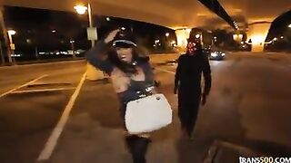 Jessy Dubai takes in some hardcore dick on Halloween