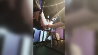 Extreme Anal Fisting in the Swing Elbow Deep, Rose and Prolapse