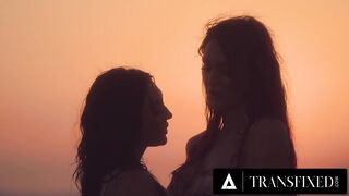 Trans - Trans-Lesbian Tori Easton Takes Charlotte Sins' Pussy To Paradise With PASSIONATE SEX!